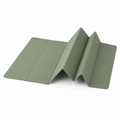 Faltbare Reiseyogamatte Salbeigrün aus TPE 173x61x0,4 cm