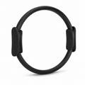 Pilates-Ring Schwarz mit gepolsterten Griffen 38 cm